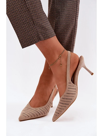 Sandály na podpatku  model 227441 Step in style