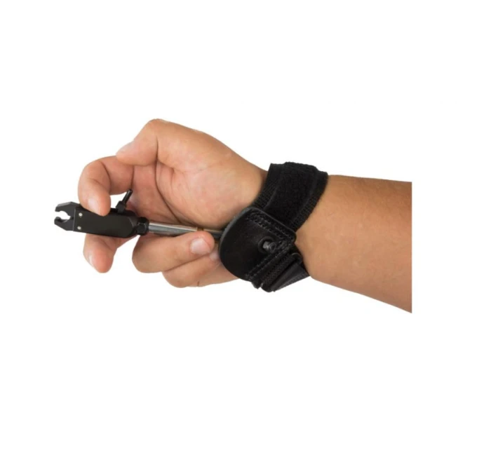 Spoušť luku s nastavením tvrdosti