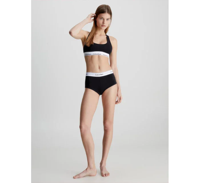 Dámské kalhotky šortky F3788E-001 černá - Calvin Klein