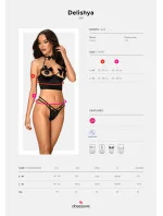 Smyslný set Delishya set black - Obsessive Smyslný set Delishya set black - Obsessive