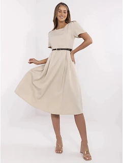Dámské šaty MI SK A2328.41 béžové - FPrice
