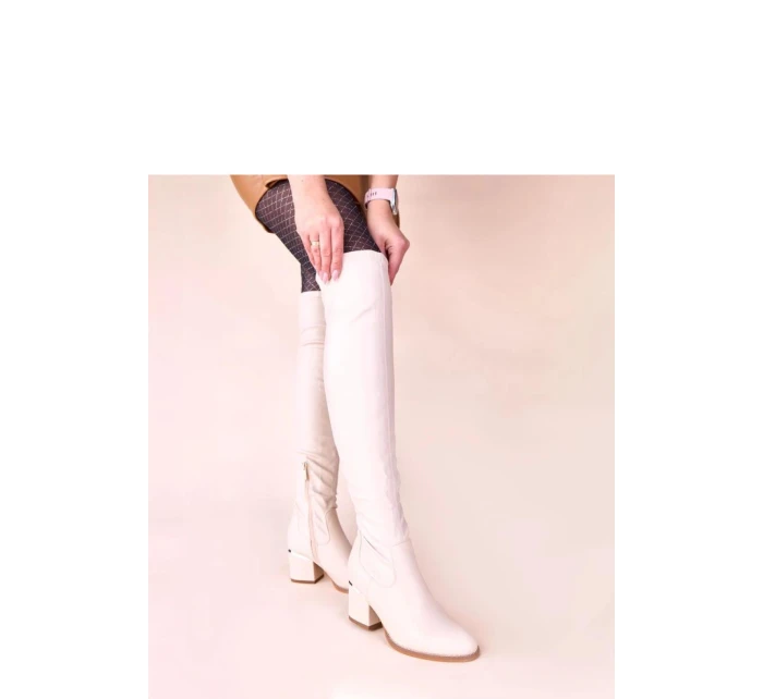 Kozačky na podpatku  model 222056 Solea