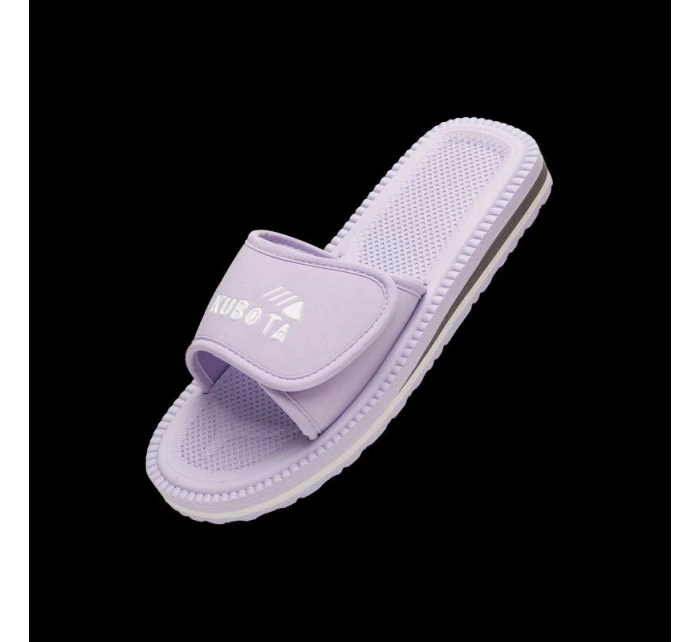 Klapky na suchý zip Kubota klasické pastelově fialové K25SS-100-001-10-1