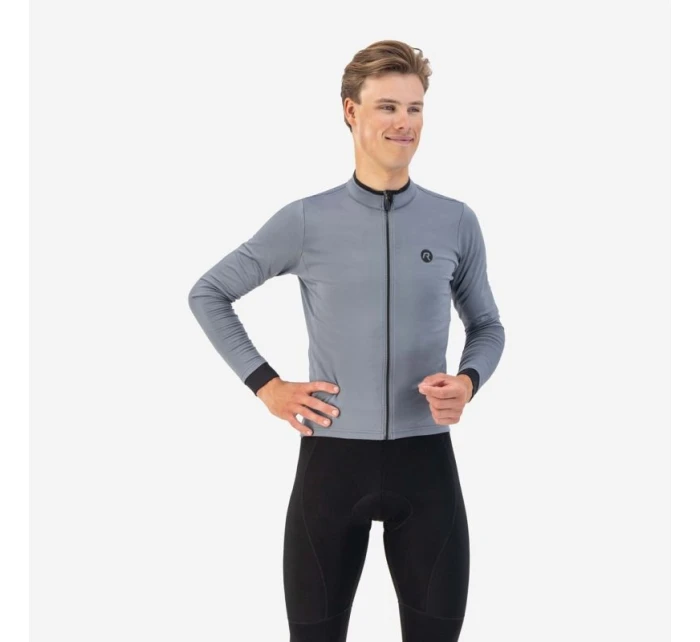Rogelli ESSENTIAL dres s dlouhým rukávem graphite M