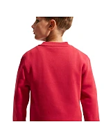 Dětská mikina Sportswear Club Fleece, červená, model 22309988 - NIKE