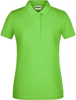 Dámské piqué polo z bio bavlny 02. lime green model 22534234 - Daiber Dámské piqué polo z bio bavlny 02. lime green model 22534234 - Daiber