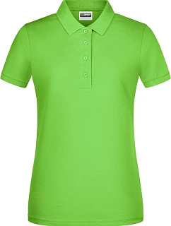 Dámské piqué polo z bio bavlny 02. lime green model 22534234 - Daiber