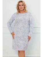 Italská móda Jowita long barva:print/blue Italská móda Jowita long barva:print/blue
