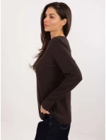 Bluzka BZ ciemny brązowy model 21776329 - FPrice