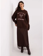 Bluza MJ BL model 21749794 ciemny brązowy - FPrice