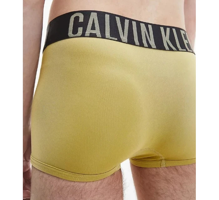 Boxerky 2 pack NB2599A 6HH šedá/khaki - Calvin Klein