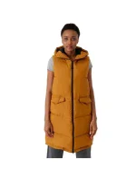 Dámská vesta W H4Z21 KUDP004 82S sv. hnědá - 4F Dámská vesta W H4Z21 KUDP004 82S sv. hnědá - 4F