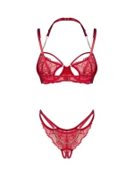 Dámský set červený  model 21494797 - Obsessive