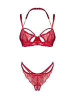 Dámský svůdný set Matildea červený - Obsessive