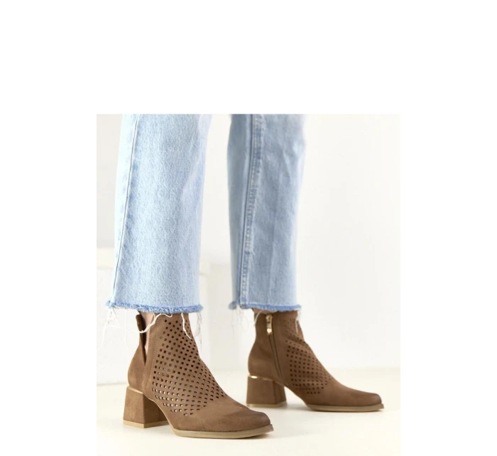 Boty na podpatku  model 224953 Solea