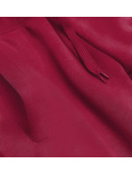 Teplákové kalhoty ve vínové bordó barvě model 17672230 - J.STYLE