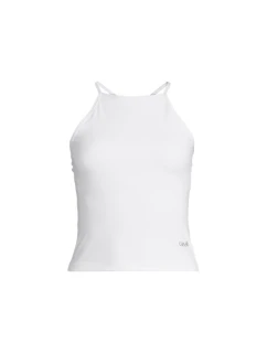 Sportovní tílko CASALL Built-In-Bra Halterneck White