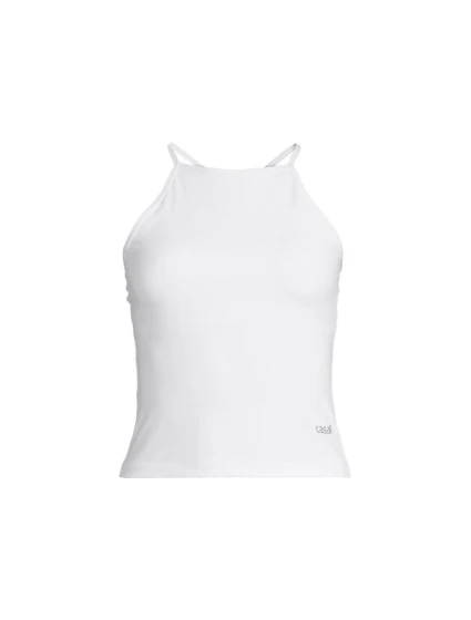 Sportovní tílko CASALL Built-In-Bra Halterneck White