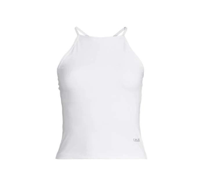 Sportovní tílko CASALL Built-In-Bra Halterneck White