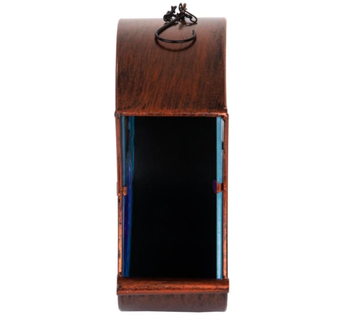 ZAHRADNÍ DEKORACE 22,5x8x22 cm Závěsný lampión na zeď