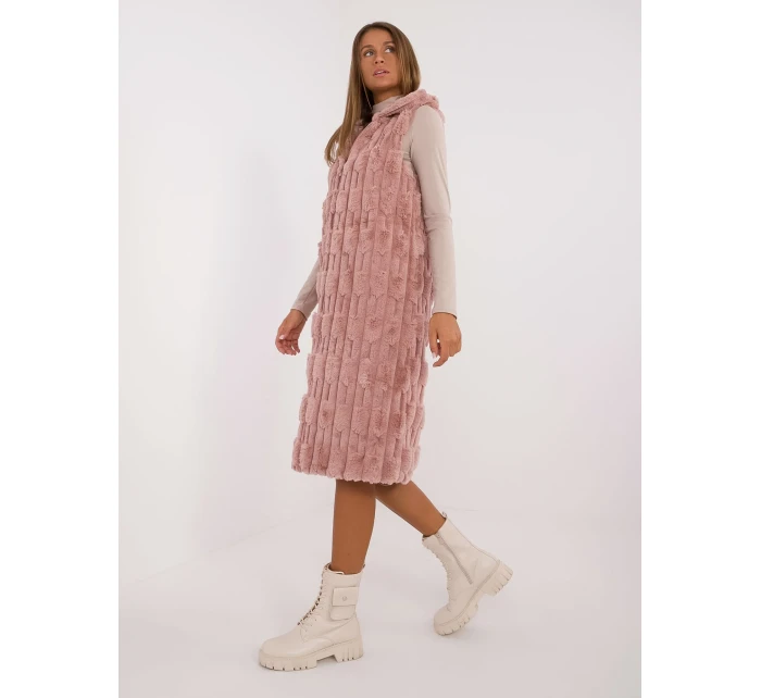 Kamizelka AT KZ ciemny różowy model 20479865 - FPrice Kamizelka AT KZ ciemny różowy model 20479865 - FPrice