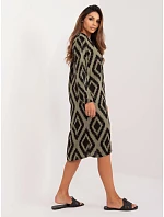 Šaty D73771M30427B khaki Šaty D73771M30427B khaki
