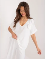 Bluzka DHJ BZ model 21786310 ecru - FPrice Bluzka DHJ BZ model 21786310 ecru - FPrice