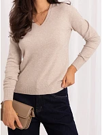 Sweter IR SW model 22278295 beżowy - FPrice Sweter IR SW model 22278295 beżowy - FPrice
