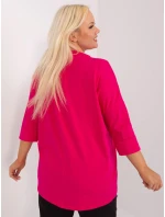 Bluzka RV BZ model 19465402 fuksjowy - FPrice Bluzka RV BZ model 19465402 fuksjowy - FPrice
