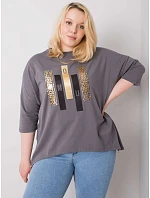 Bluzka RV BZ model 22066956 ciemny szary - FPrice