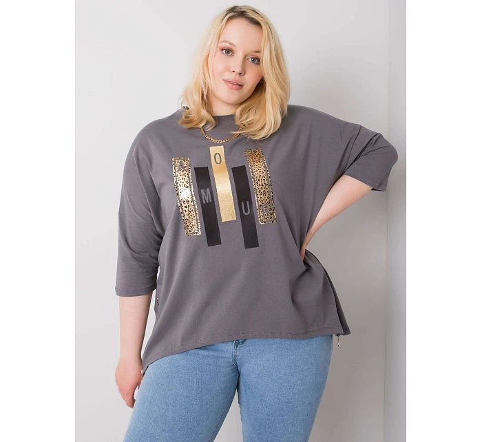 Bluzka RV BZ model 22066956 ciemny szary - FPrice