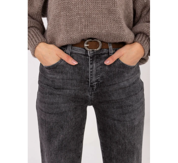 Spodnie jeans SP ciemny szary model 21789009 - FPrice Spodnie jeans SP ciemny szary model 21789009 - FPrice