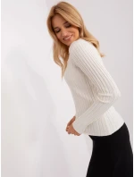 Dámský svetr PM SW PM1089.09P Ecru - FPrice