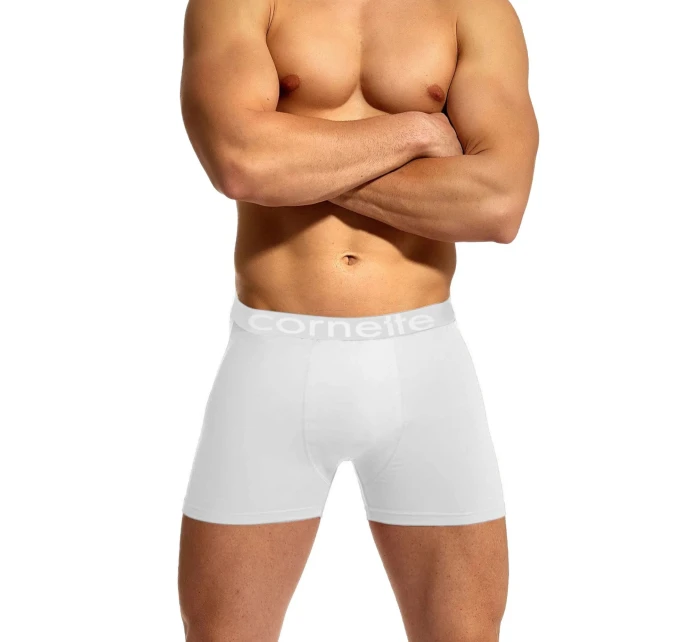 Pánské boxerky 508/01 High emotion Bílá - CORNETTE Pánské boxerky 508/01 High emotion Bílá - CORNETTE