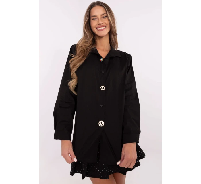 Košile s dlouhým rukávem model 204396 Italy Moda Košile s dlouhým rukávem model 204396 Italy Moda