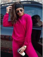 MILIAN fuchsiová dámská tepláková souprava Dstreet model 21980480 - FashionStreet