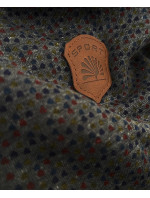 mikina v grafitové barvě s kapucí a se vzorem model 19652337 - 6&8 Fashion