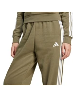 Adidas Essentials 3-Stripes Fleece Loose-Fit Kalhoty W JX7698 dámské Adidas Essentials 3-Stripes Fleece Loose-Fit Kalhoty W JX7698 dámské