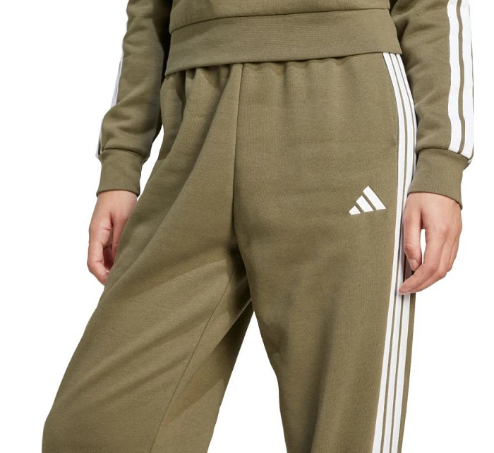Adidas Essentials 3-Stripes Fleece Loose-Fit Kalhoty W JX7698 dámské Adidas Essentials 3-Stripes Fleece Loose-Fit Kalhoty W JX7698 dámské