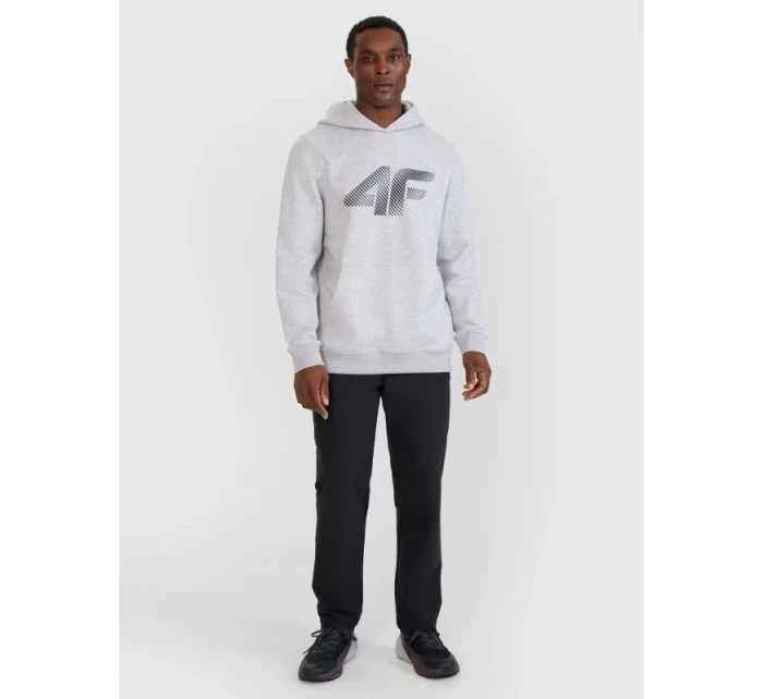 Pánská mikina s kapucí s model 21437387 - 4F Pánská mikina s kapucí s model 21437387 - 4F
