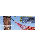 POPRUHY POPRUHY ÚCHYTY KARABINY ZÁVĚSNÉ UCHYCENÍ K HOUPACÍ SÍTI PROGARDEN