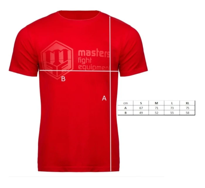 Košile Masters M TS-RED 04112-02M
