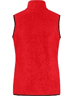 JN Dámská fleecová vesta 02. red/black model 22538355 - Daiber