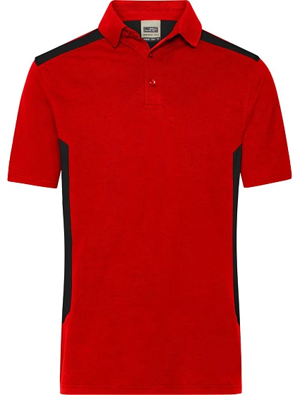 Daiber JN 1826 Pánské pracovní piqué polo "Strong" 02.1826 red/black Daiber JN 1826 Pánské pracovní piqué polo "Strong" 02.1826 red/black