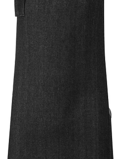 Premier PR 122 Zástěra s laclem a kapsami "Regenerate" 39.0122 black denim