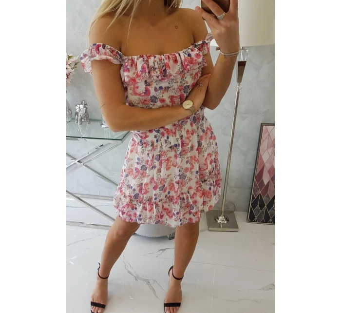 Zavinovací sukně, délka do pasu, bílá