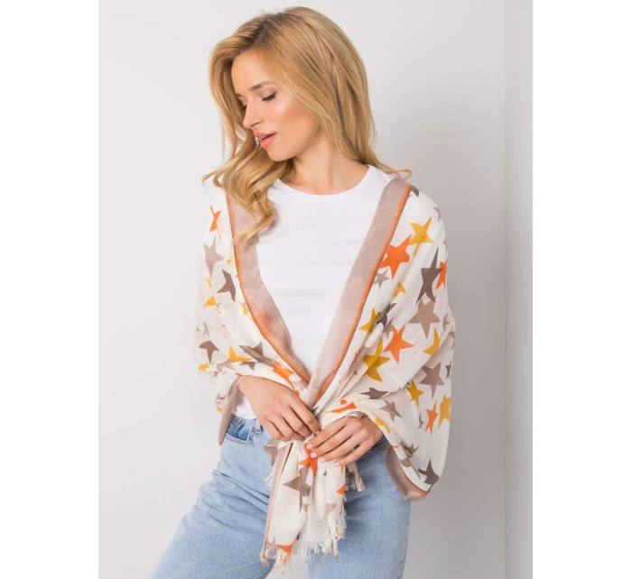 Šátek AT CH 1237 bílá béžová