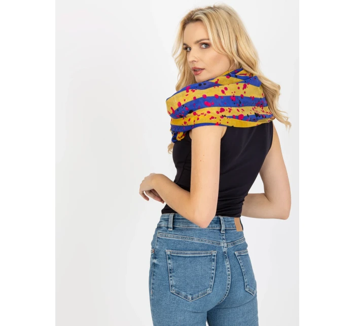 Tunelová šála AT KM 6178.20 žlutá