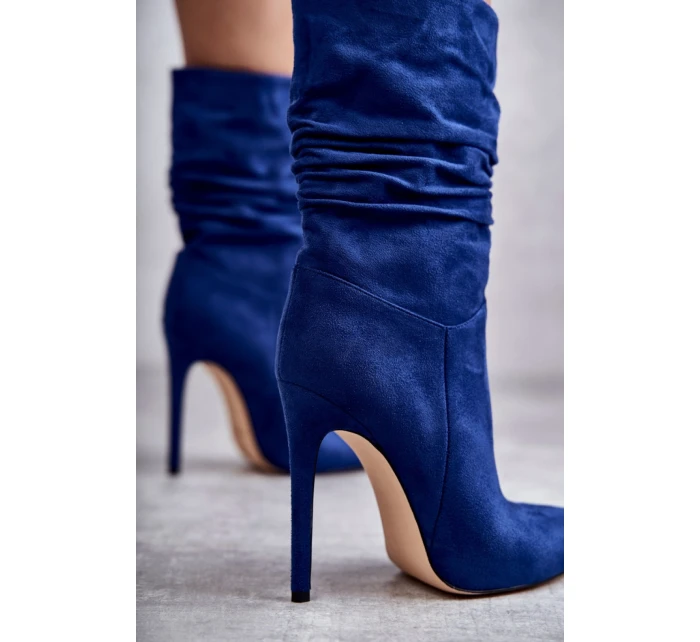 Boty na podpatku  model 173602 Step in style