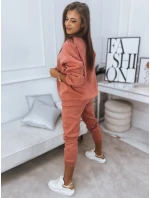 Dámská tepláková souprava ARIELLA PREMIUM lososová FashionStreet AY0725